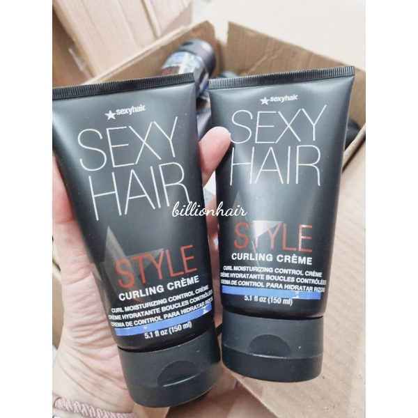 sexyhair-style-curly-creme-150ml-แพคเกจใหม่-ครีมจับลอนผมที่ดัด-ให้ดูเป็นลอนชัดเจน-เหมาะสำหรับผมดัด-x2-หลอด