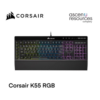 ภาพหน้าปกสินค้าKeyboard (คีย์บอร์ด) Corsair K55 RGB PRO Gaming Keyboard (TH/EN) ของใหม่ประกัน 2ปี ที่เกี่ยวข้อง