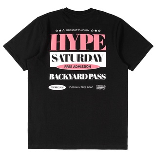 เสื้อยืดโอเวอร์ไซส์เสื้อยืด ลายตั๋วตามฤดูกาล HYPES-3XL