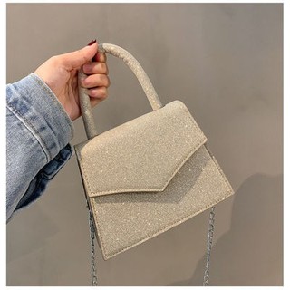 INS sequined small square bag 2020 summer new female bag high-end fashion western style portable all-match diagonal bag