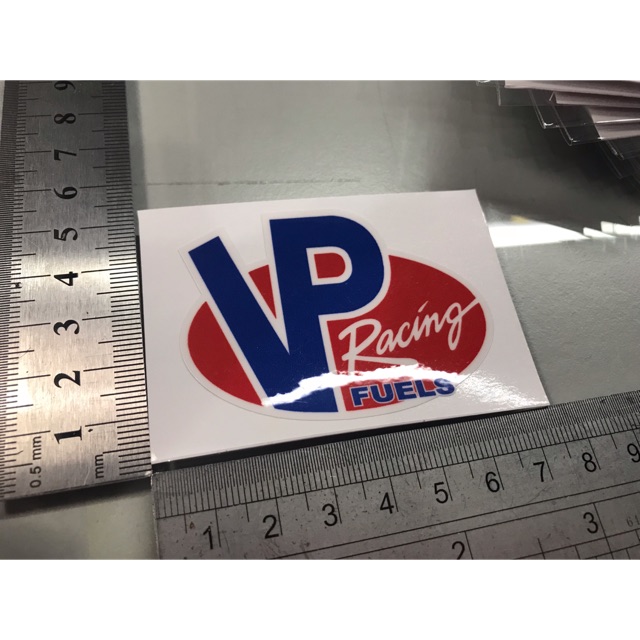 สติ๊กเกอร์เล็ก MOTOSIKAL VP RACING | Shopee Thailand