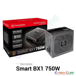 Thermaltake Smart BX1 750W 80 PLUS Bronze 230V EU ( อุปกรณ์จ่ายไฟ ) POWER SUPPLY