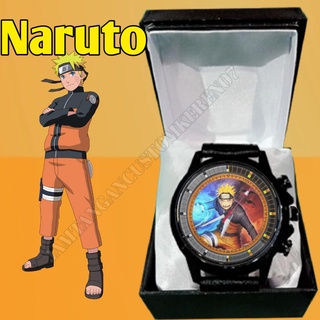 นาฬิกาข้อมือ Naruto SHIPPUDEN SASUKE KAKASHI GAARA ROCK LEE MATA SHARINGAN แบบใหม่ ปรับแต่งได้