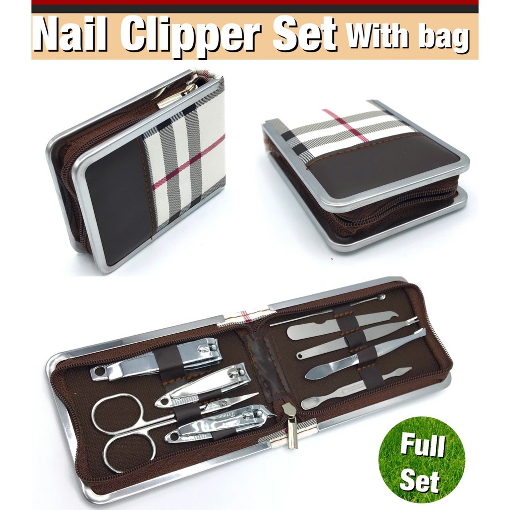 nail-clipper-set-กระเป๋า-ชุดกรรไกรตัดเล็บ-ครบเซ็ท