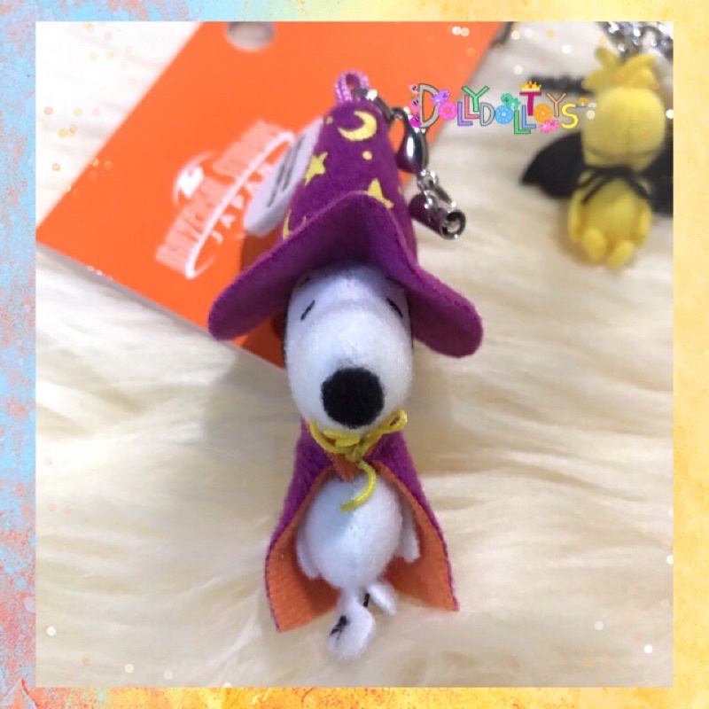 universal-studios-japan-halloween-snoopy-woodstock-strap-plugy-สนูปปี้