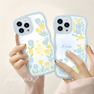 เคสโทรศัพท์มือถือ TPU นิ่ม ปิดด้านหลัง กันฝุ่น ขอบหยัก ลายดอกกุหลาบ แฟชั่น สําหรับ Compatible with Samsung A13 A12 A03S A03 A53 A73 M52 A33 A23 A52 A51 A71 A72 A22 A32 A20 A30 A10 A02 A21S A31 A50