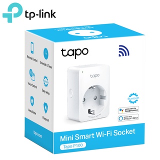 TPLINK TAPO P100 Mini Smart Wi-Fi Socket 1 Pack Portable Wifi Network Remote App