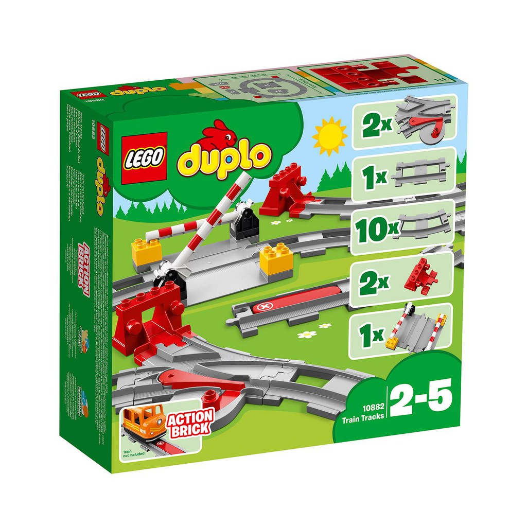 lego-duplo-10882-train-tracks-ของแท้