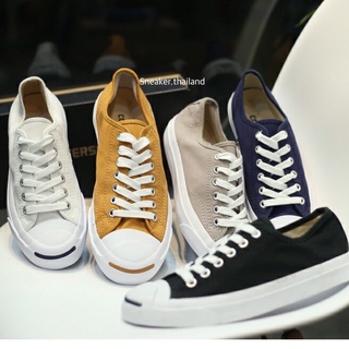 ภาพหน้าปกสินค้าConverse Jack Purcell Ox Classic รุ่นขายดี! สินค้าพร้อมกล่อง คอนเวิร์ส รองเท้าผ้าใบผู้ชายและผู้หญิง รองเท้าใส่เรียน ที่เกี่ยวข้อง