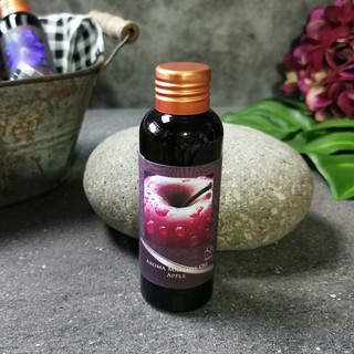BYSPA น้ำมันนวดตัว น้ำมันนวดสปา Massage oil น้ำมันนวดตัวอโรมา Aroma massage Oil กลิ่น แอปเปิ้ล Apple 100 ml.