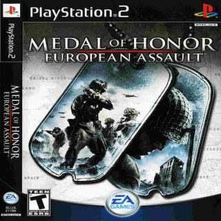 แผ่นเกมส์ [PS2] (แนะนำ) Medal Of Honor European Assault (USA)