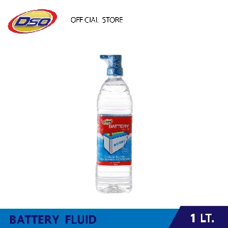 ดีโซ่ น้ำกลั่นบริสุทธิ์ คุณภาพสูง 1 ลิตร / DSO Battery Fluid 1LT. (High Performacne Pure Distilled Water)