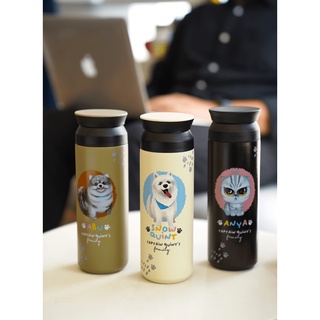 ขวดใส่น้ำเก็บอุณหภูมิ Captain Quints Stainless Steel Tumbler 500ml - Abu Anya Snow Quints