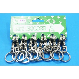 ภาพหน้าปกสินค้าพวงกุญแจก้ามปู no:004 (12ชิ้น),  Hook keychains no:004 (12 pieces) ที่เกี่ยวข้อง