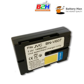 Battery Man For  JVC BN-V607U รับประกัน  1ปี