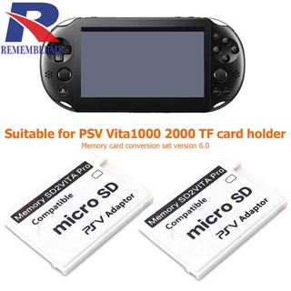 ภาพขนาดย่อของภาพหน้าปกสินค้าอะแดปเตอร์การ์ดหน่วยความจํา เวอร์ชั่น 6.0 SD2VITA สําหรับระบบ PS Vita 1000 2000 3.65 จากร้าน rememberme.th บน Shopee ภาพที่ 2