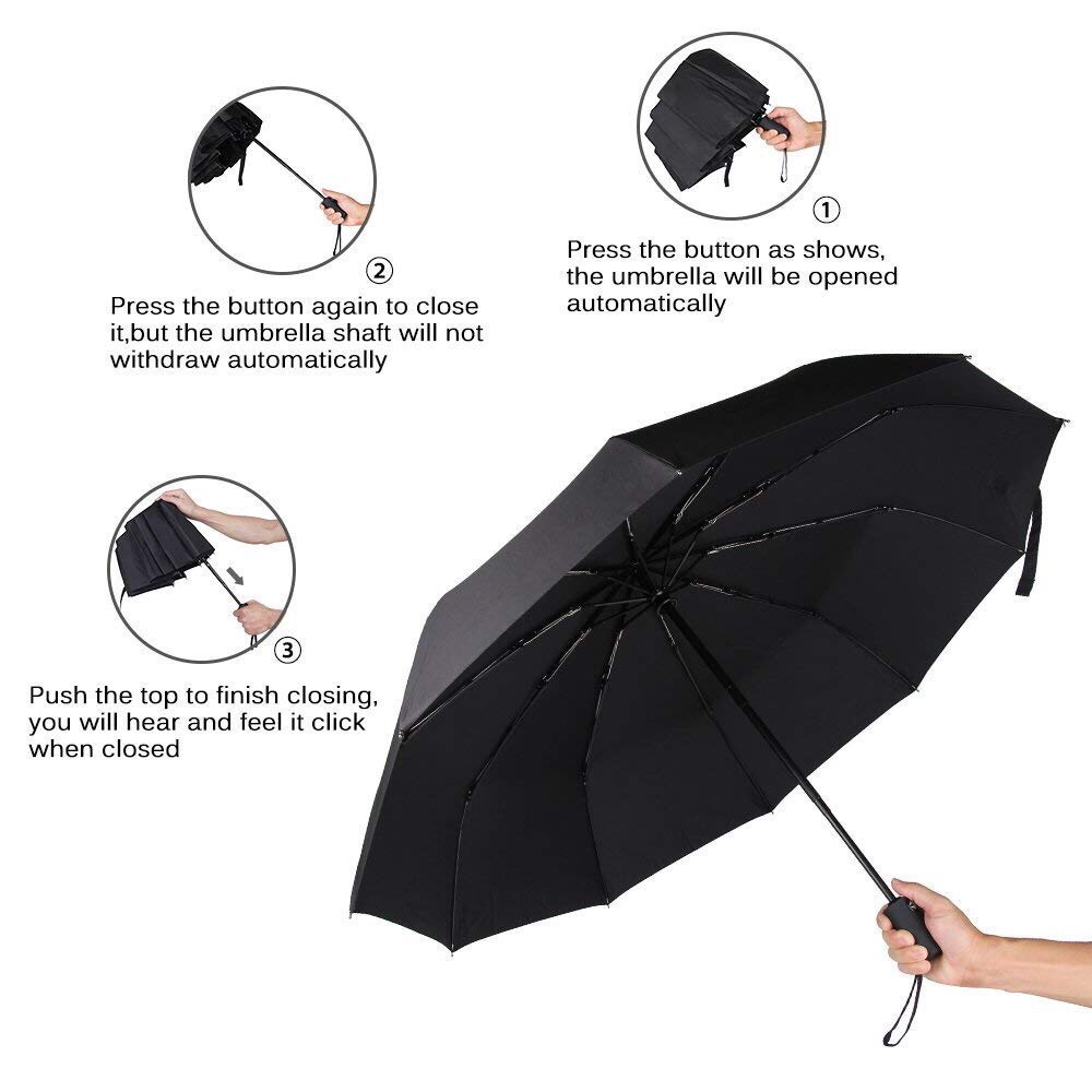 automatic-open-close-umbrella-ร่มกันแดดกันฝน-ออโต้เมติค-กางออกเอง-หุบเก็บอัตโนมัติ-เมื่อกดปุ่มเดียว-ไม่ยุ่งยาก