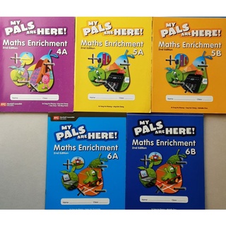 My Pals are Here! Maths Enrichment for Primary# แบบฝึกหัดเสริมคณิตศาสตร์ ระดับชั้น ป.4, 5 ,6 พร้อมเฉลย#