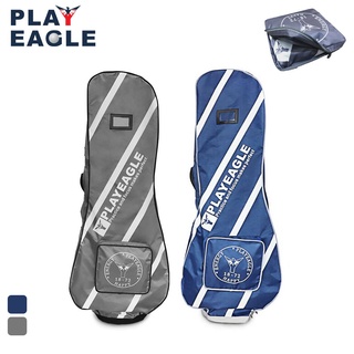 [11GOLF] ถุงคลุมถุงกอล์ฟ PlayEagle PE-0151 กันน้ำ กันฝน พับเก็บได้ สีกรม/สีเทา