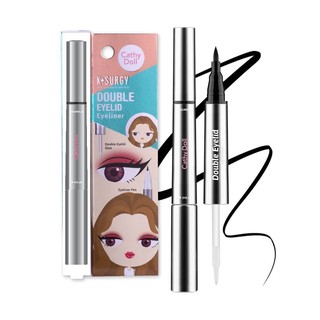 Cathy Doll Double Eyelid Eyeliner เคที่ดอลล์ ดับเบิ้ล อายลิด อายไลน์เนอร์ เคเซอร์จี ขนาด 1g+0.4g ร้านค้าขายส่ง ราคาถูก