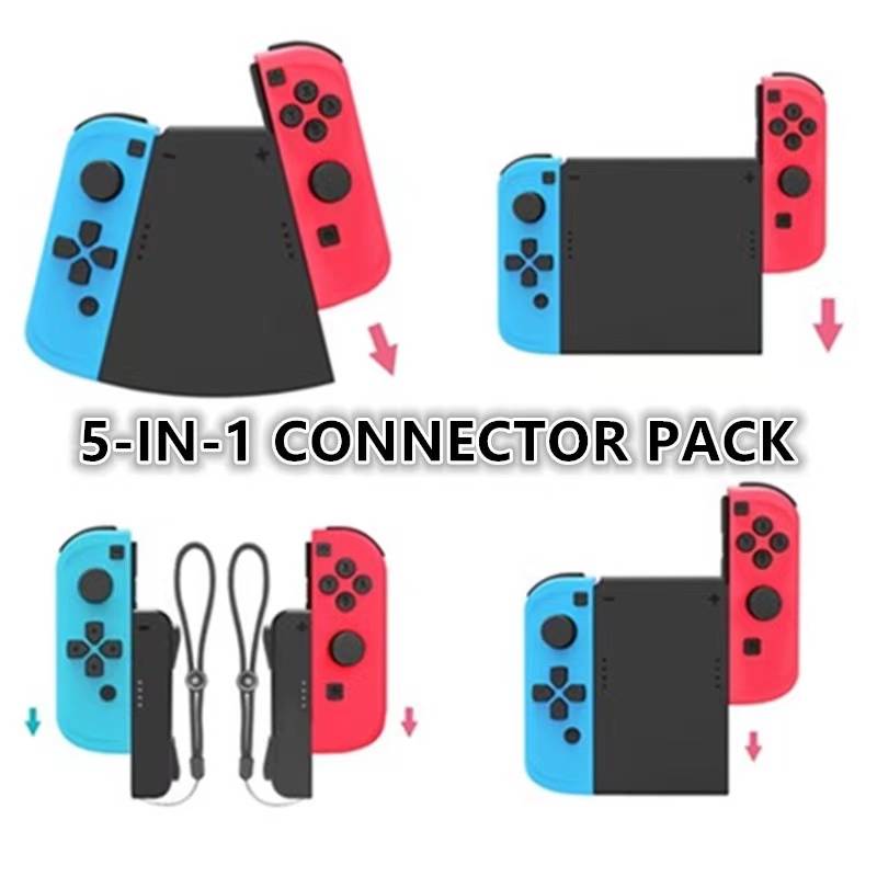 nintendo-switch-ns-joy-con-5-in-1-ชุดอุปกรณ์เชื่อมต่อเกมคอนโซล