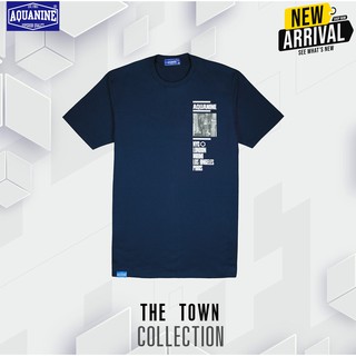 เสื้อยืด AQUANINE-THE TOWN เสื้อยืด ลิขสิทธิ์แท้