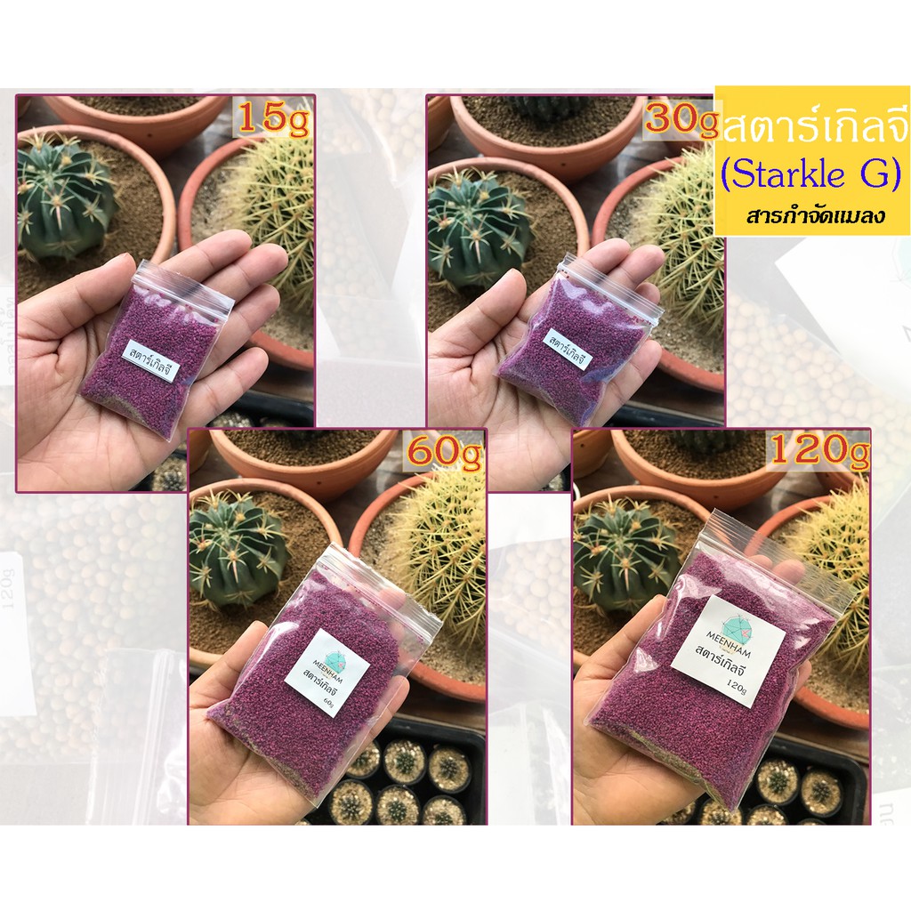 สารกำจัดแมลง สตาร์เกิลจี (Starkle G) 60g 120g | Shopee Thailand