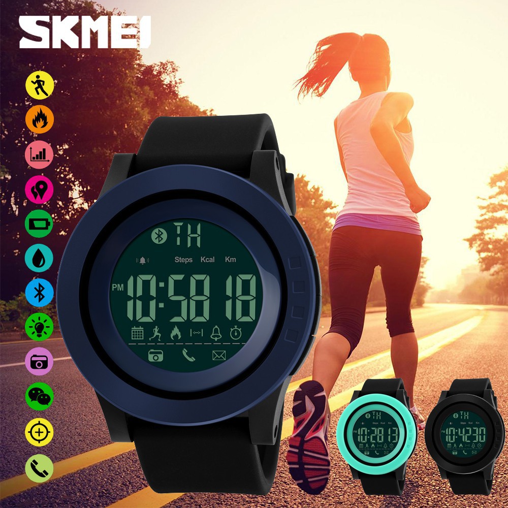 ภาพหน้าปกสินค้าSKMEI นาฬิกา Smart watch เชื่อม Bluetooth SK-1255 จากร้าน classybkk บน Shopee
