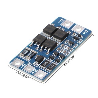 2S 10A 7.4V 18650 Lithium Charger Protection Board BMS PCM Moudle with Balance!