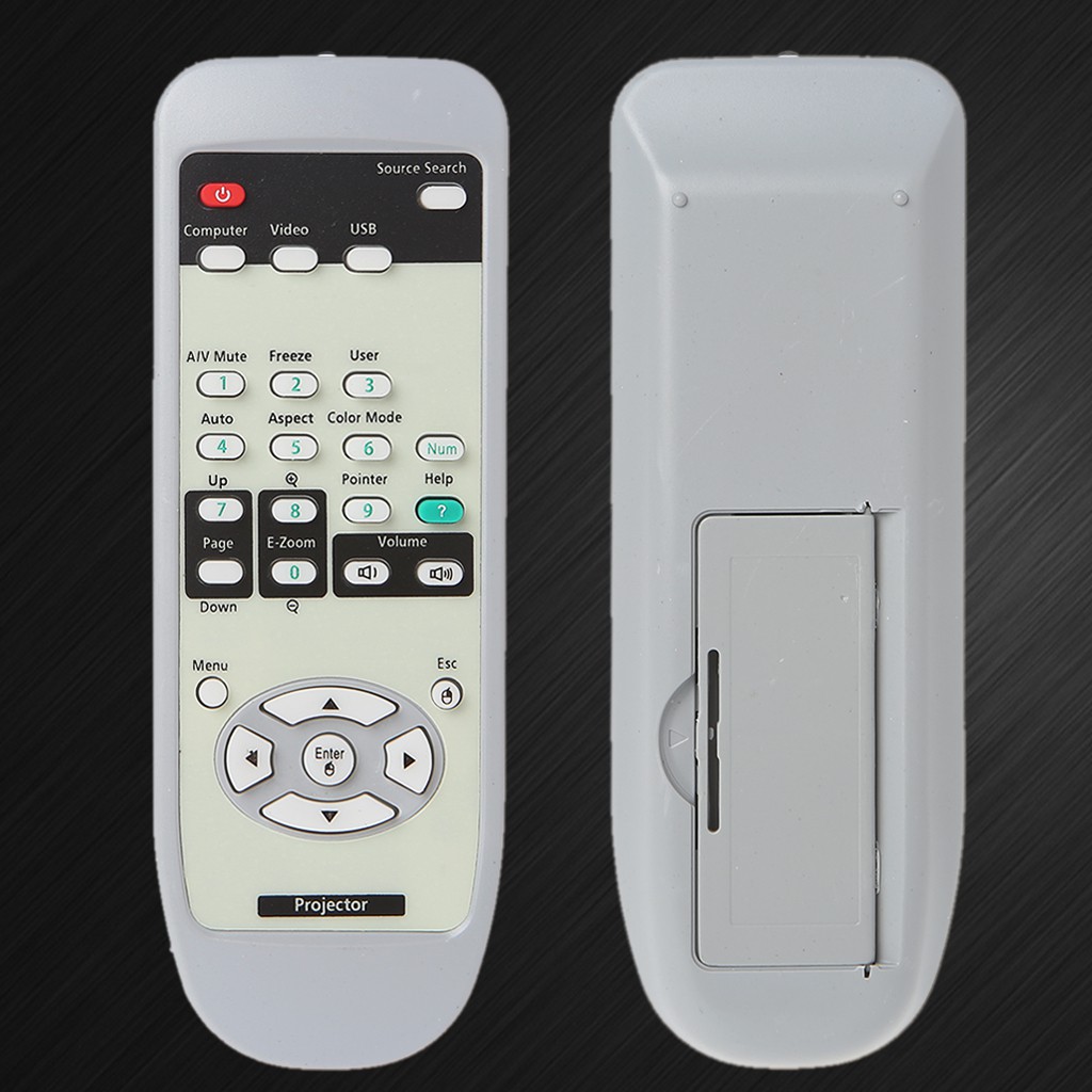 ภาพหน้าปกสินค้าRemote Control For Epson EMP-X5 Projector EB-S6 EB-X6 EB-W6 EB-S7 EB-X7