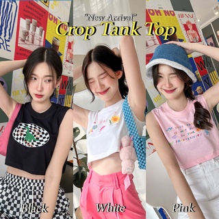 Live111# เสื้อคัตตอล มีหลายสี “CropTank” สไตล์เกาหลี Dream Big Tshirt โอเวอร์ไซน์ สาวอวบใส่ได้ พร้อมส่ง คอกลม ผ้านุ่ม