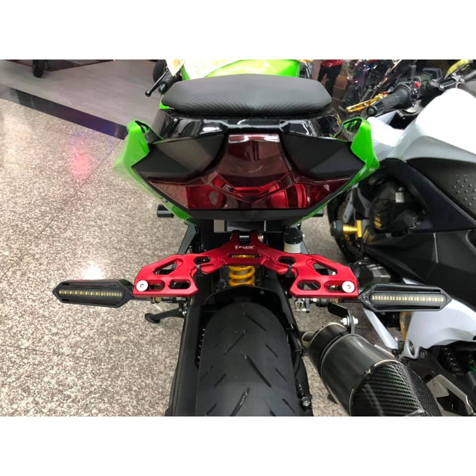 fakie-ท้ายสั้น-cnc-พับได้-รุ่น-kawasaki-ninja400-อะไหล่แต่ง-cnc-น้ำหนักเบา-แข็งแรง-ทำสี-anoized-ไม่ซีดง่าย