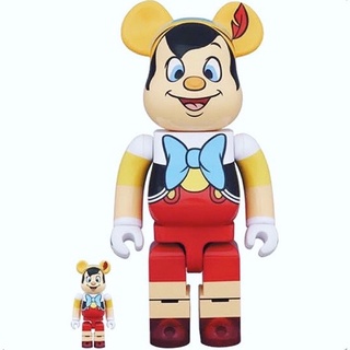 Bearbrick Pinocchio 400% &amp; 100% ของแท้