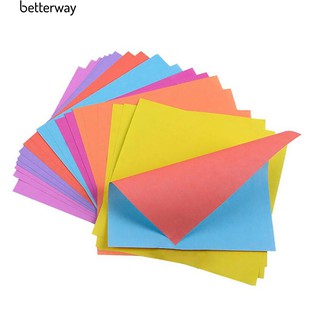 ★ กระดาษ Origami DIY แบบสองด้าน 100 ชิ้น