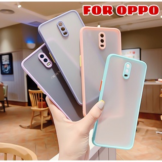 เคสขอบสีกันกล้อง เคส Oppo Reno6 A93 A73 A53 A5s A5 A9 2020 A12 A31 A91 A92 A7 F9 A3s reno4 เคสขอบสี เคสกันกระแทก case