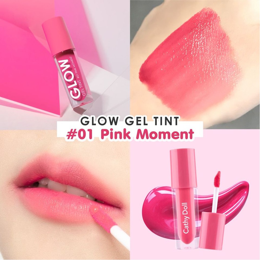 ภาพหน้าปกสินค้าลิปทินท์เนื้อฉ่ำ เคที่ดอลล์ โกลว์ เจลทินท์ Cathy Doll Glow Gel Tint 2.4 g. จากร้าน chutima.online บน Shopee