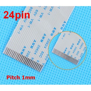 สายแพร 24 Pins Pitch 1mm  Length 80cm Type-A Flat Cable