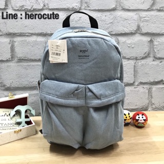 Anello Denim&amp; nylon Backpack ส่งฟรีEMS