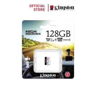 ภาพหน้าปกสินค้าKingston 128GB กล้องติดรถและวงจรปิด High Endurance microSD Card (SDCE/128GB) ที่เกี่ยวข้อง