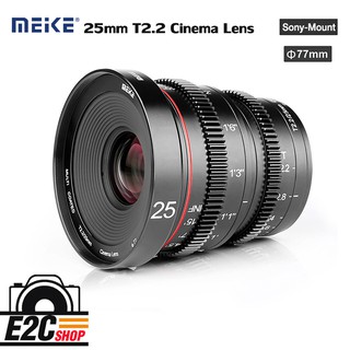 LENS MEIKE 25MM T/2.2 MANUAL FOCUS CINEMA LENS FOR Sony E-mount