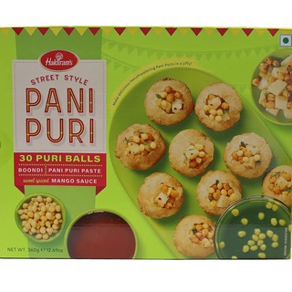 🔥Haldirams Haldirams Pani Puri - 12.7 Oz 360g ชุดใหญ่ ❗️อาหารทานเล่น❗️นำเข้าจากประเทศอินเดีย 360 กรัม 🔥Pani Puri 300g 🔥