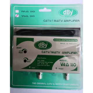 สินค้า Booster Wa110 Dby (Catv / matv)