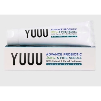 yuuu-advanced-probiotic-amp-pine-needle-ยาสีฟัน-สูตรแอดวานซ์-โปรไบโอติค-แอนด์-ไพน์นีดเดิล