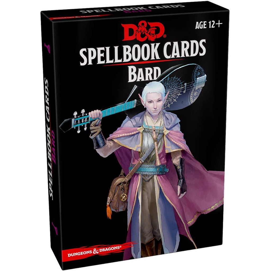 Dungeon Dragons Spellbook Cards: Bard (dnd) | Shopee Thailand