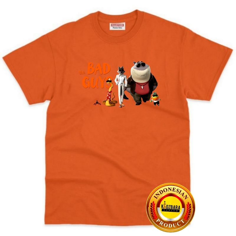 เสื้อยืด-พิมพ์ลาย-the-bad-guys-สําหรับเด็ก