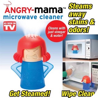 ตุ๊กตาทำความสะอาดไมโครเวฟ Angry Mama Cleaner