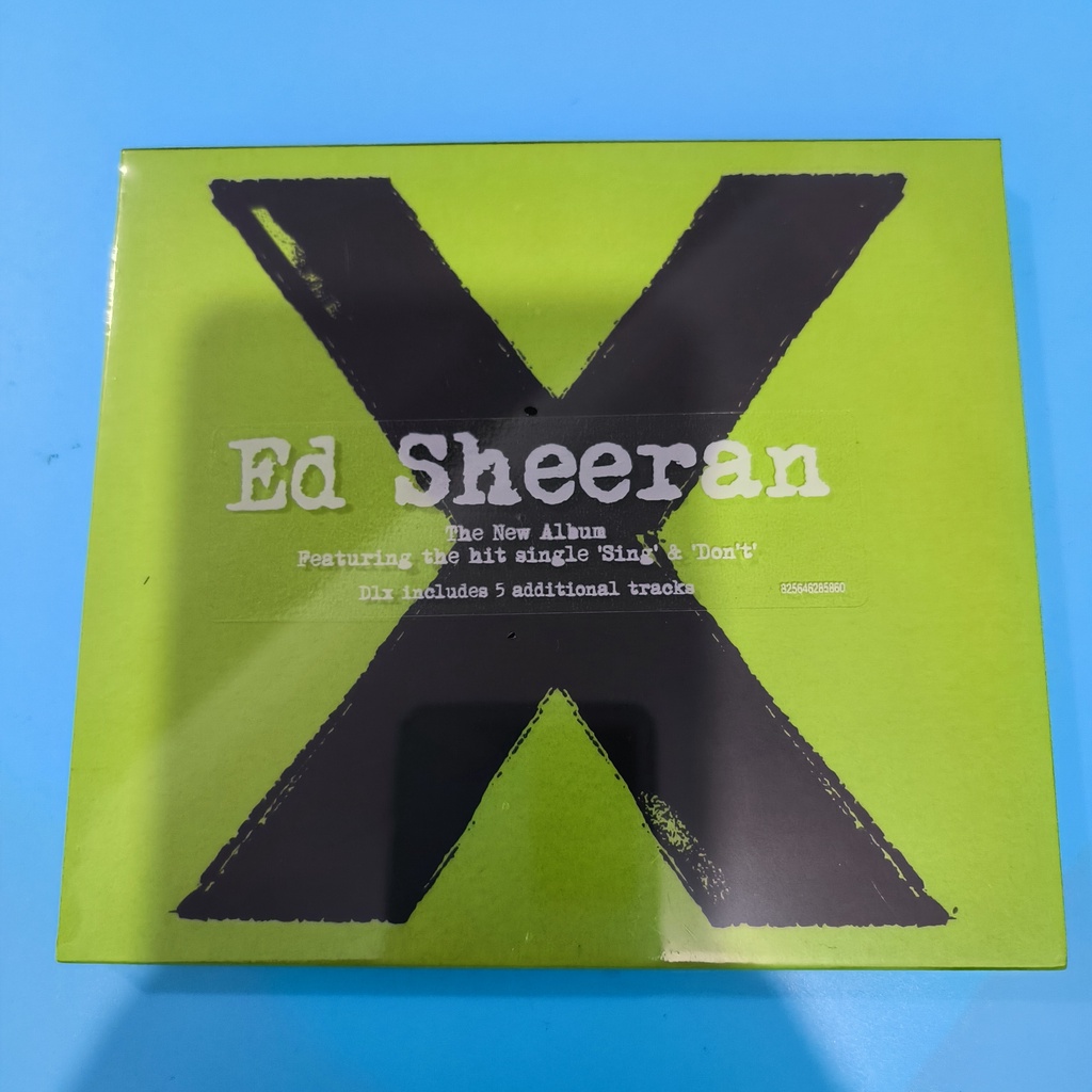 แผ่น CD อัลบั้ม Ed Sheeran X Deluxe edition Premium TL12 Shopee Thailand