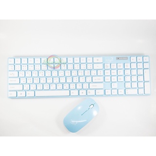 ✎ชุดคู่ ไร้สาย เมาส์ คีบอร์ด Keyboard mouse Wireless Primaxx 8119