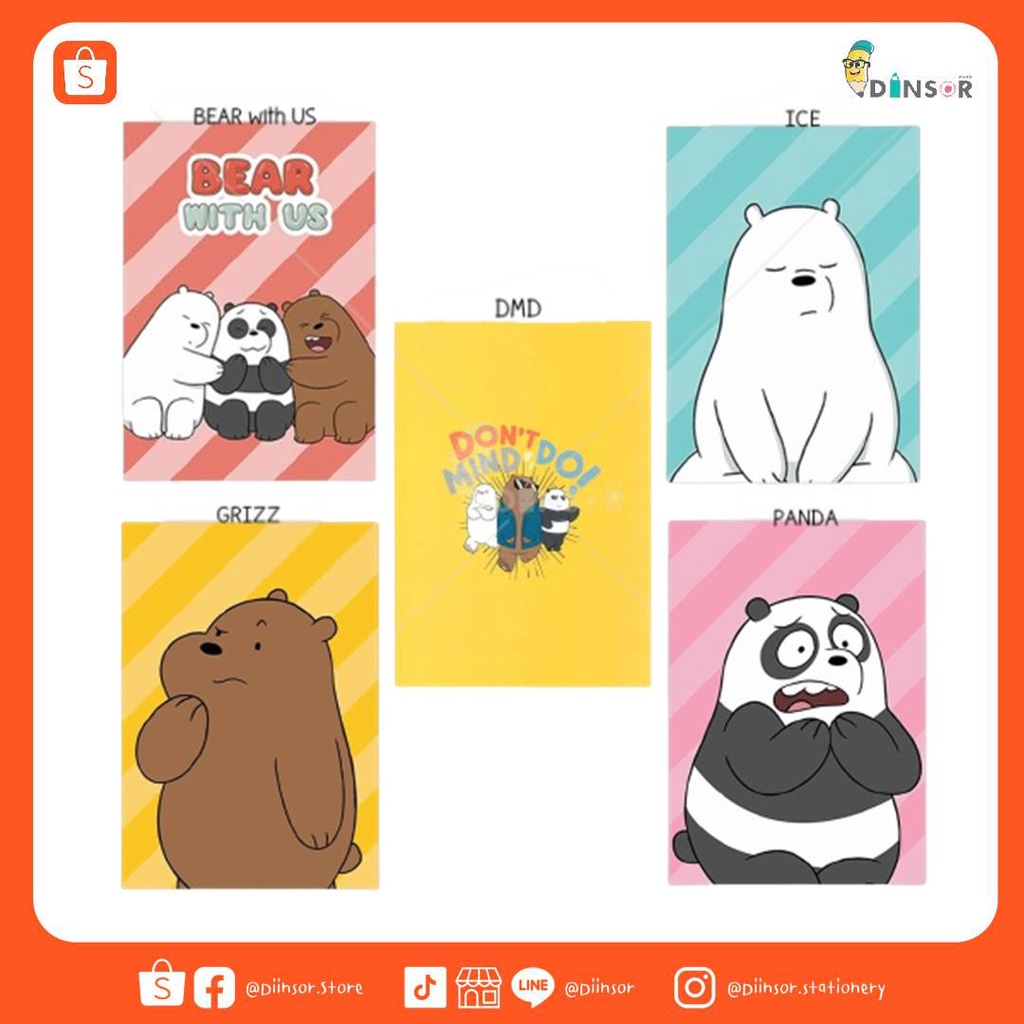 we-bear-bears-สมุดริมด้าย-a5-b5