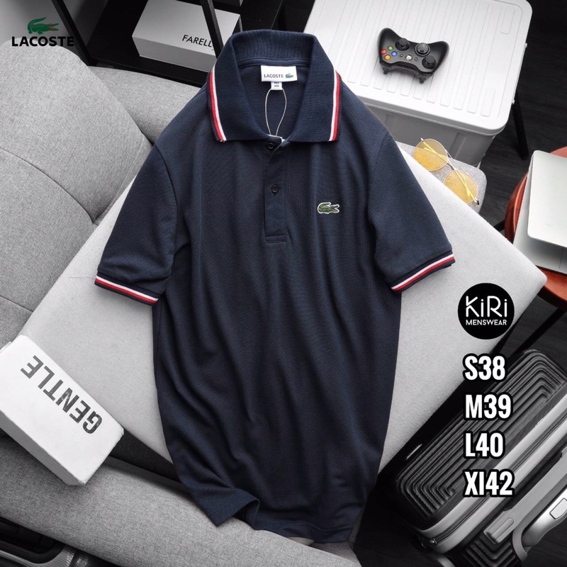 lc-lacoste-เสื้อโปโลแขนสั้นแบรนด์-ราคารวมค่าจัดส่งค่ะ